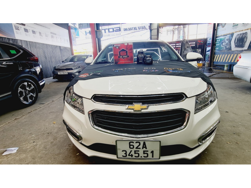 Độ đèn nâng cấp ánh sáng Độ đèn nâng cấp ánh sáng cho xe Chevrolet Cruze 2015 biển số 62A 345.51